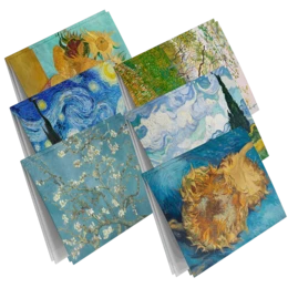 Lykønskningskortsæt Van Gogh