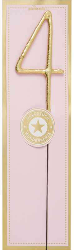 Goldstück gold classic Sortiment 144 Wondercandle® classic