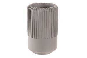 VASO CEMENTO 7X7X11 MATE GRIS PB203625