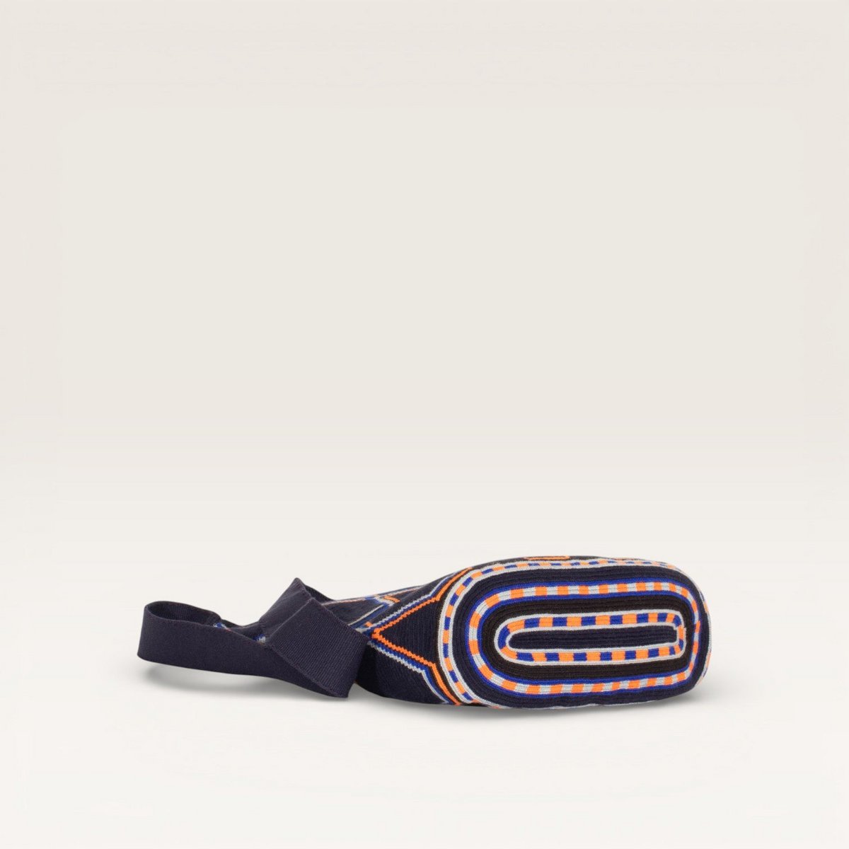 Geometrisk oval crossbody-taske | Flåde