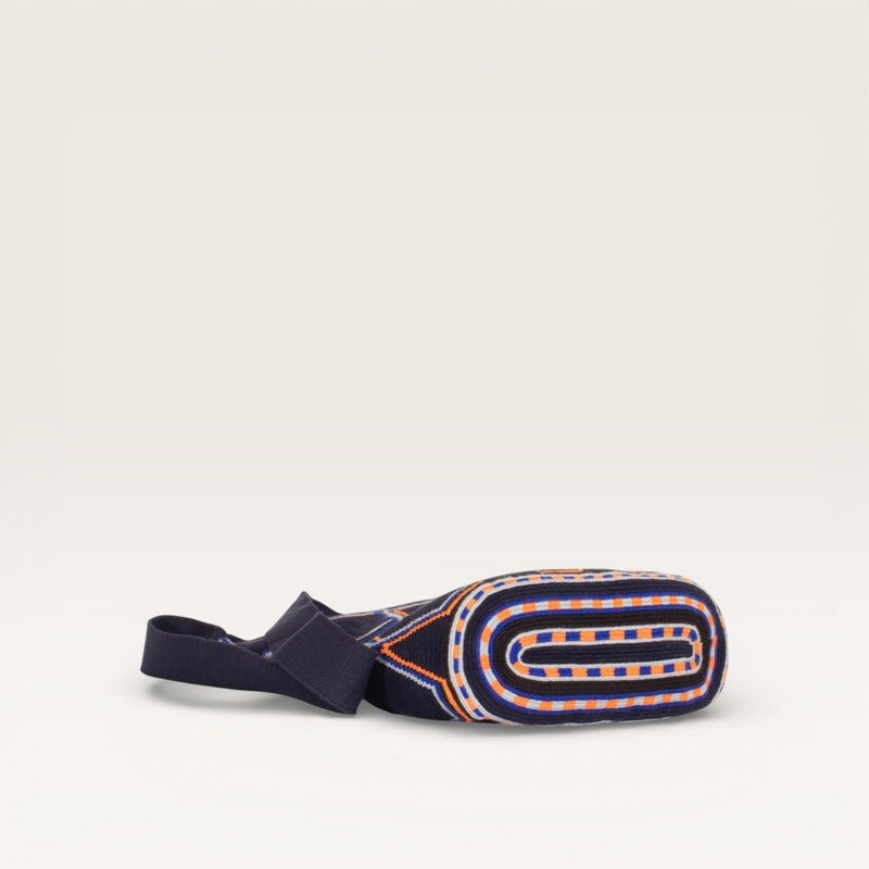 Geometrisk oval crossbody-taske | Flåde