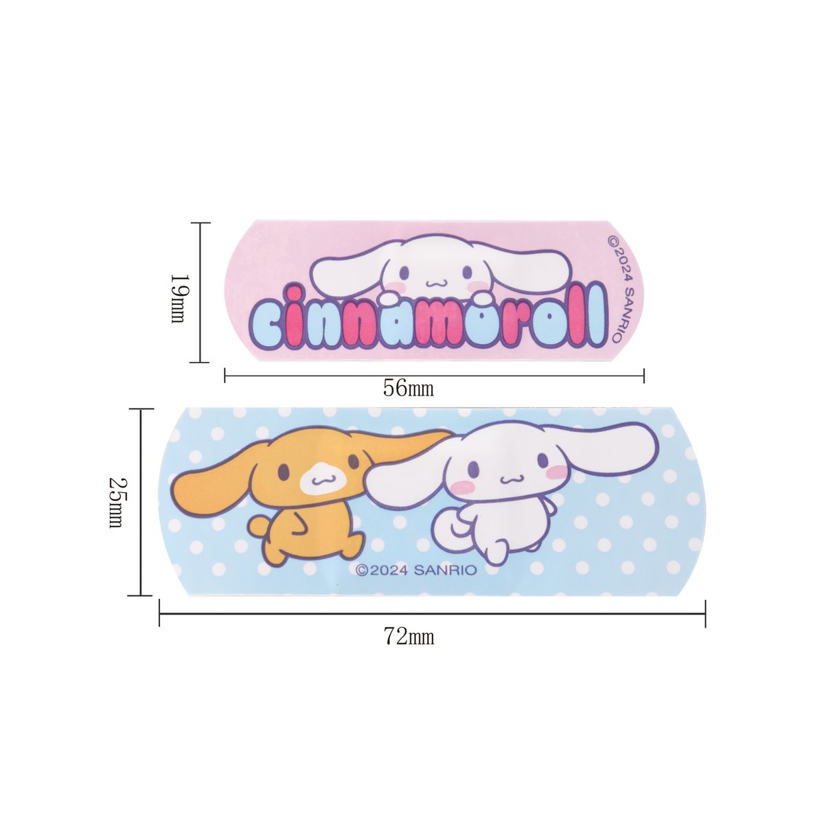 Cinnamoroll - Metallbox mit Pflastern (24 Pflaster)