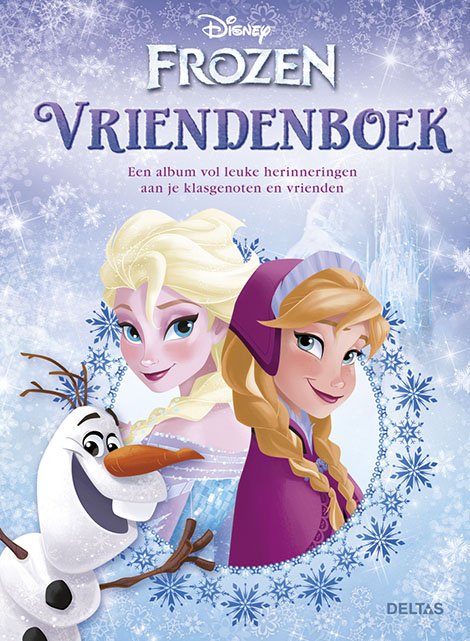 Disney friends book Frozen
