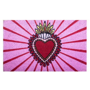 Kitsch Kitchen doormat Milagro pink