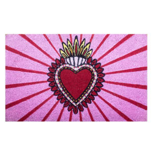 Kitsch Kitchen doormat Milagro pink