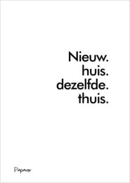 Nieuw huis