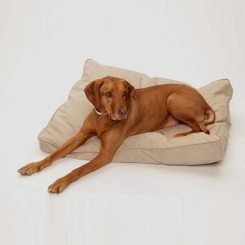 Hundekissen Alcanterra sand beige