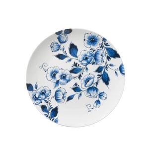 Wandplattenblüten - Delft Blue - 26 cm
