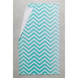 Katoenen hamamdoek van badstof - XL, Chevron-patroon