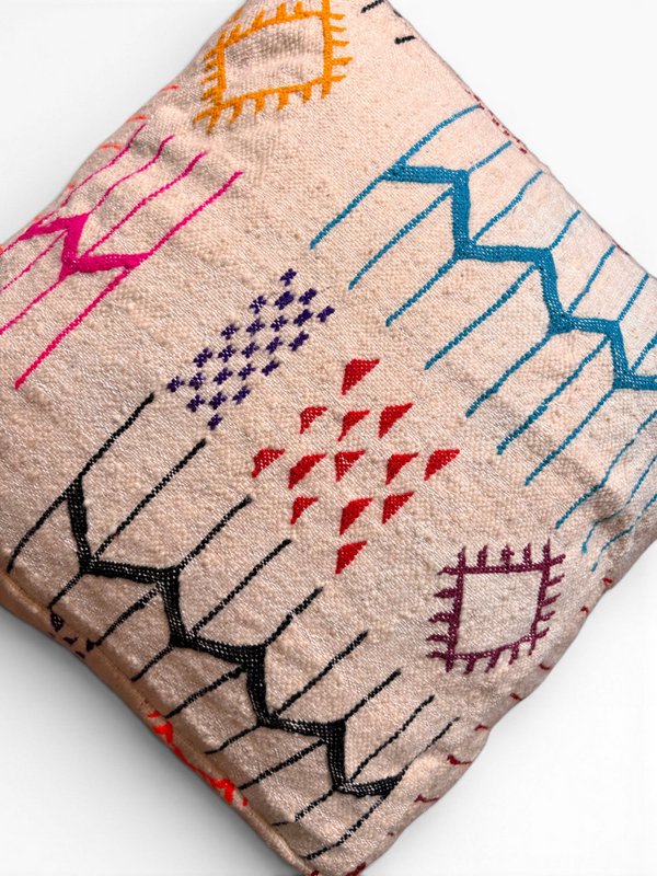Cuscino da pavimento - Linea Colourful - Lana