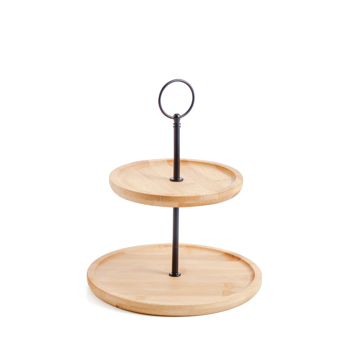 MODERNE KEUKEN Decoratieve schaal D15 en 20 cm H23,5 cm, 2 niveaus