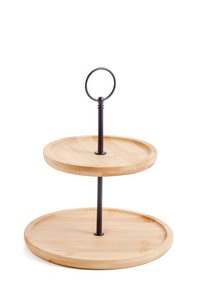 MODERN KITCHEN Decorative platter D15 and 20cm H23.5cm 2-tier