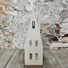 Leyu huis wit 10x31cm (45018)