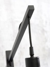 Vloerlamp Andes zw. 4723 l.linnen