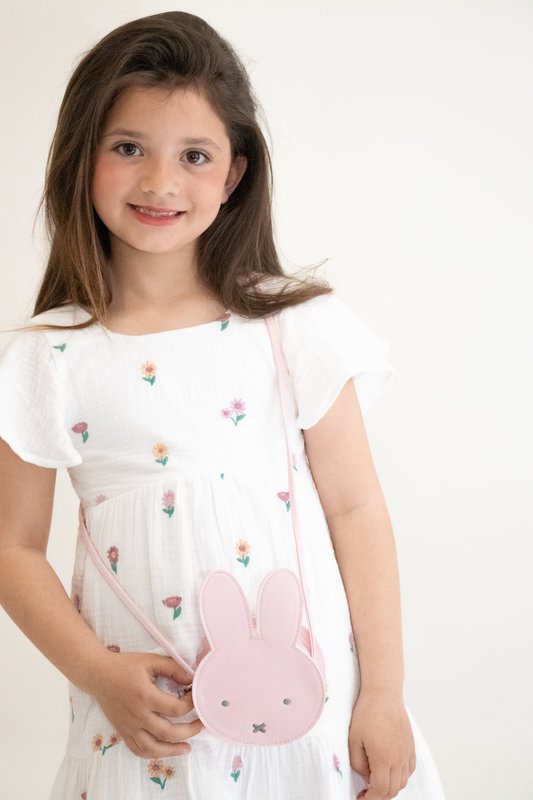 Sac bandoulière enfant Miffy Rose Collection ©Mercis Bv