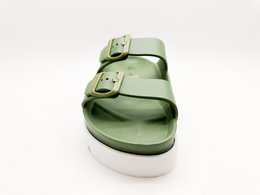 thies 1856 ® Ecofoam Plateau Sandal vegan khaki