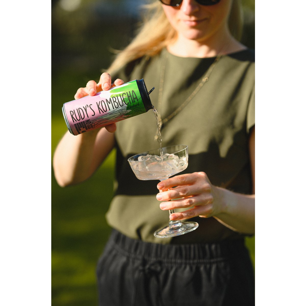 Rudys Real Rabarb Kombucha (24x330ml)