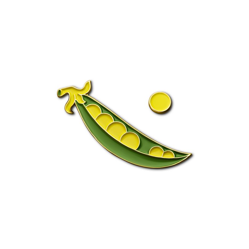 Enamel Pin "Green Peas"