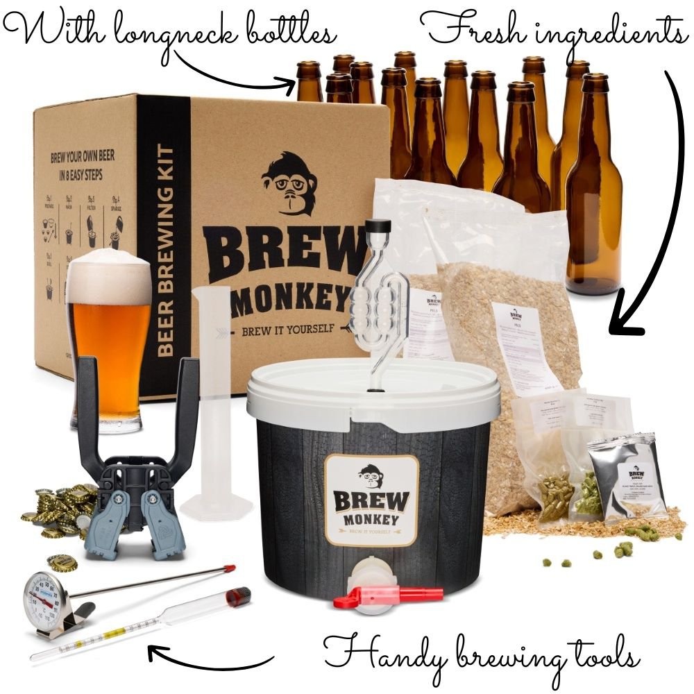 Zestaw do warzenia piwa Brew Monkey - Luxe IPA