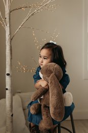 Bunnies By The Bay kæletøj Floppy Nibble Rabbit Caramel 52cm