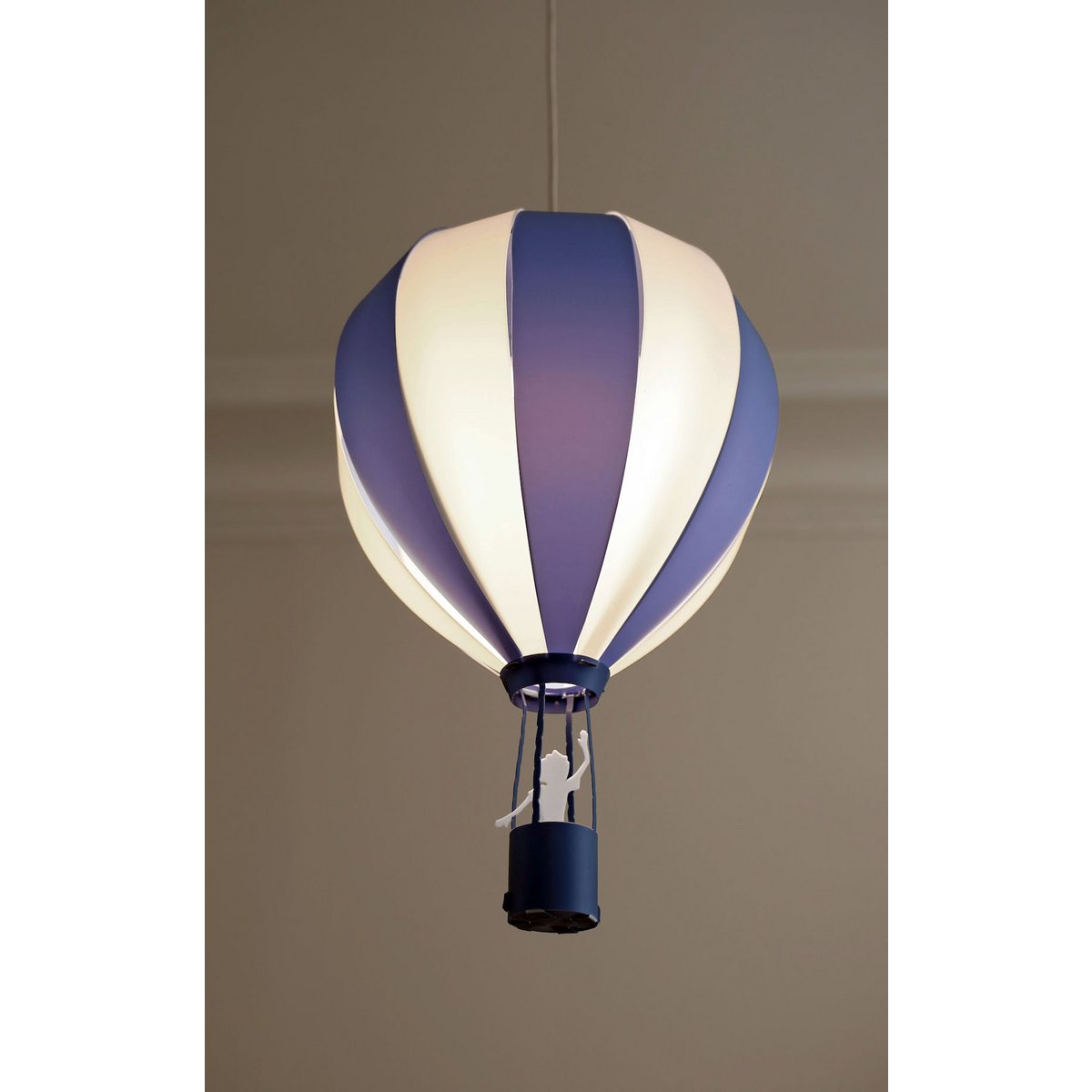 BLAUWE BALLON KINDERHANGLAMP