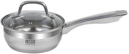 RESTO 92001 Casserole Libra - 1,4 Litre - Ronde Ø16 - Inox - Induction