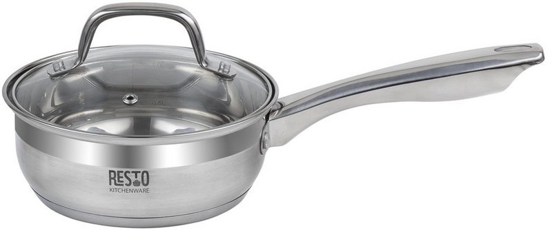 RESTO 92001 Casserole Libra - 1,4 Litre - Ronde Ø16 - Inox - Induction