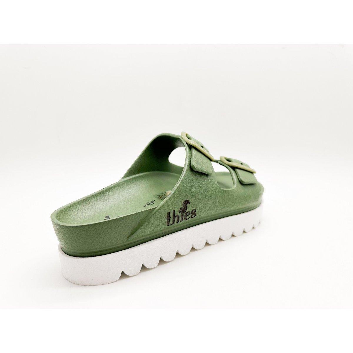 thies 1856 ® Ecofoam Plateau Sandal vegan khaki