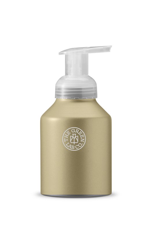 Aluminum “forever” design bottle with foam pump Sand