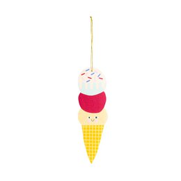Christmas or Hanukkah Ice-cream ornament, Xmas tree decor