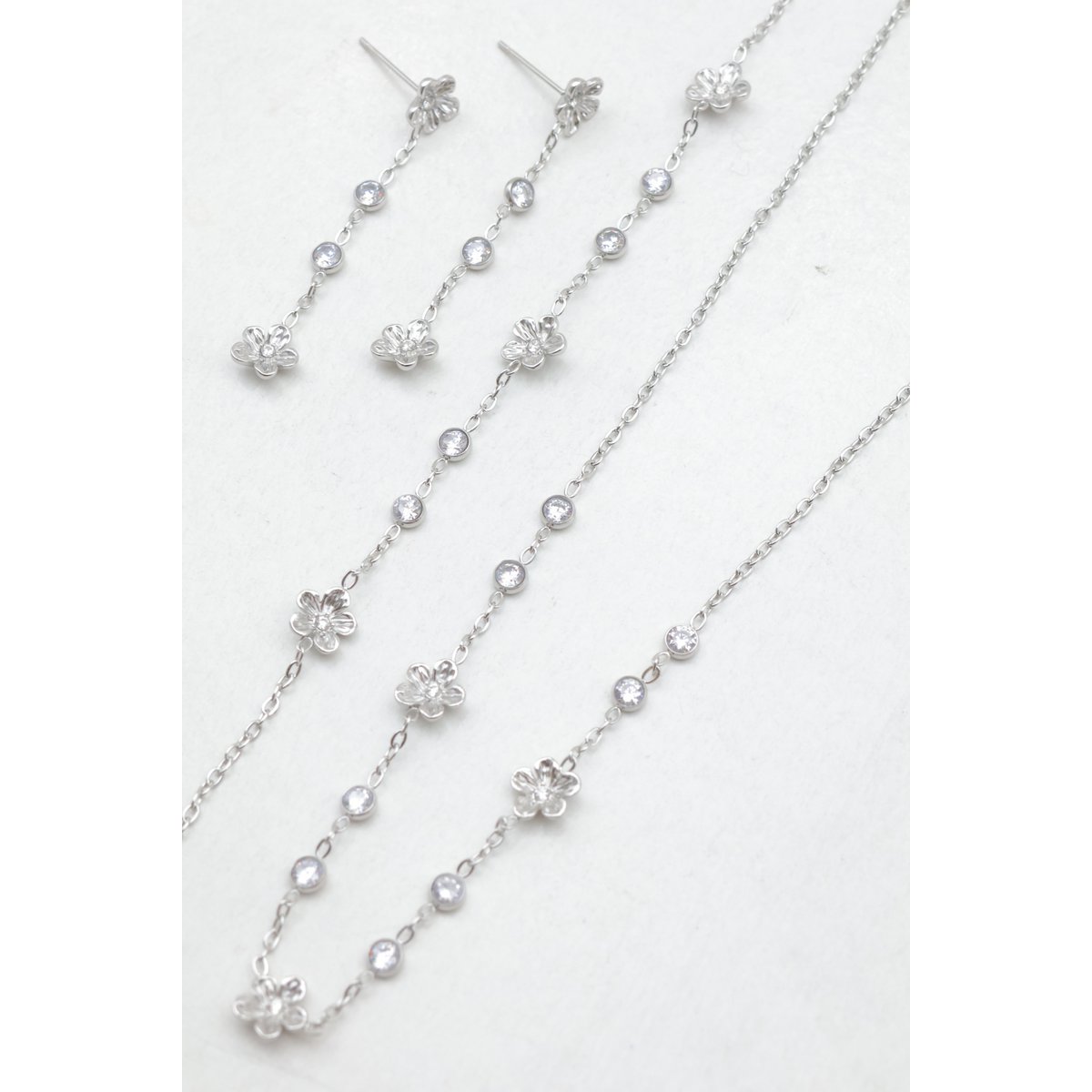 Parure de bijoux en acier inoxydable