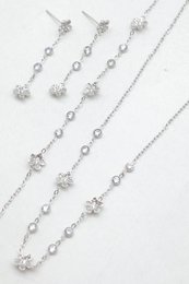 Parure de bijoux en acier inoxydable