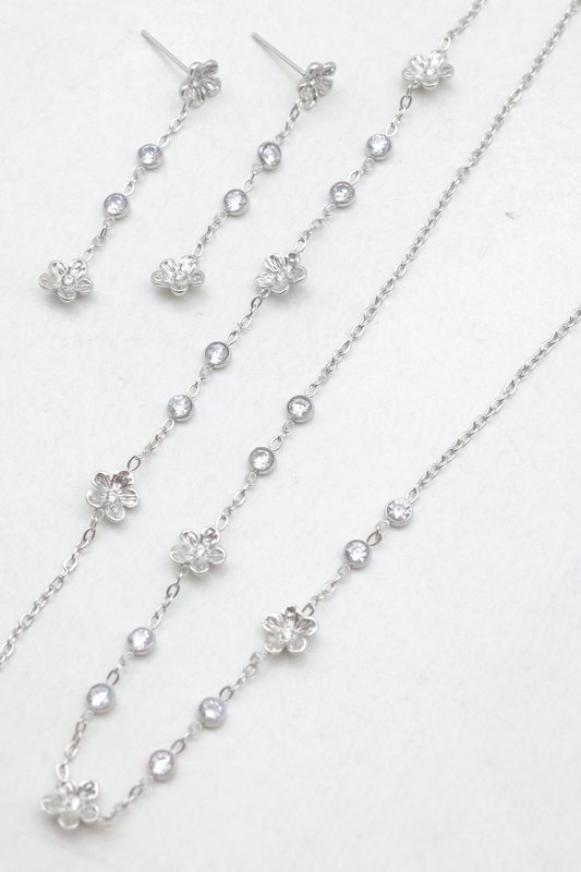 Parure de bijoux en acier inoxydable