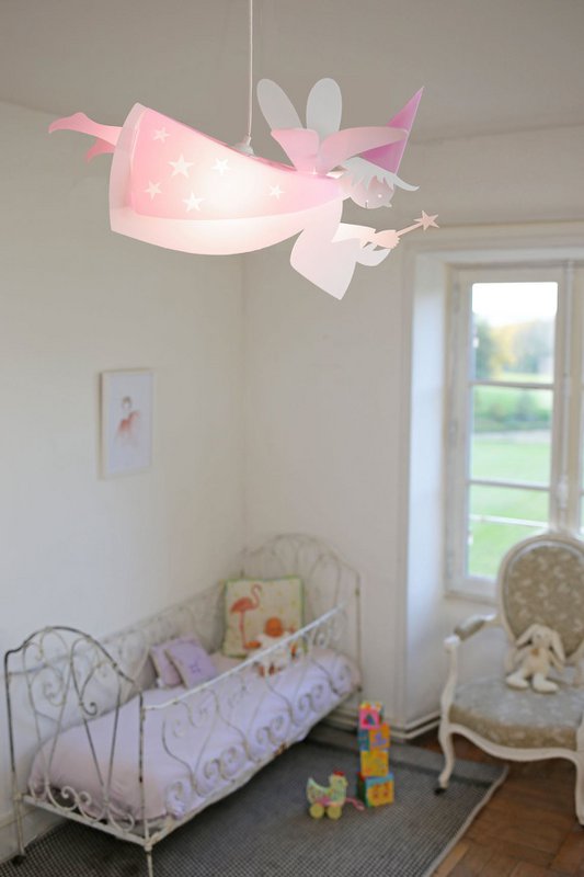 HVID OG PINK FAIRY CHILD PENGELAMPE