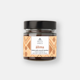 Tahini spread with pistachio, creamy texture, nutty flavor, made with high-quality ingredients.