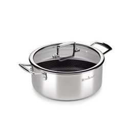 Rosmarino - hexapro stegepande med låg - 24 cm
