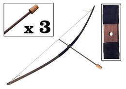BOW RUSTIK + 3 ARROWS - ST454F