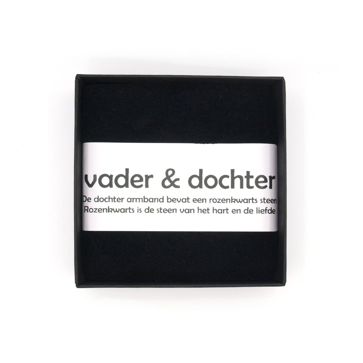 Father and daughter bracelet set Larvikite
