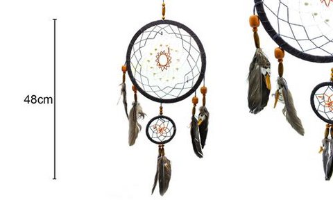 Dreamcatcher indigenous 20 x 48 cm