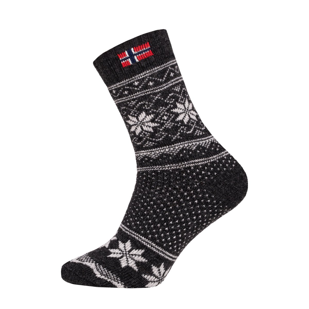 Chaussettes en laine scandinave avec 80% de laine - chaud, doux et confortable