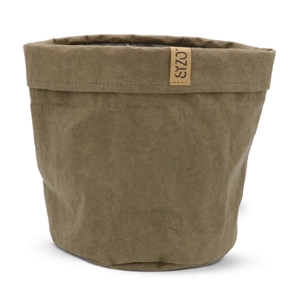 SIZO Washable Paper Bag Mud with waterproof biodegradable liner