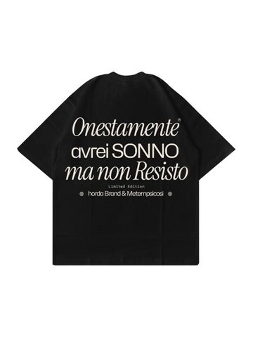T-shirt Nera 200 Grammi Horda & Metempsicosi
