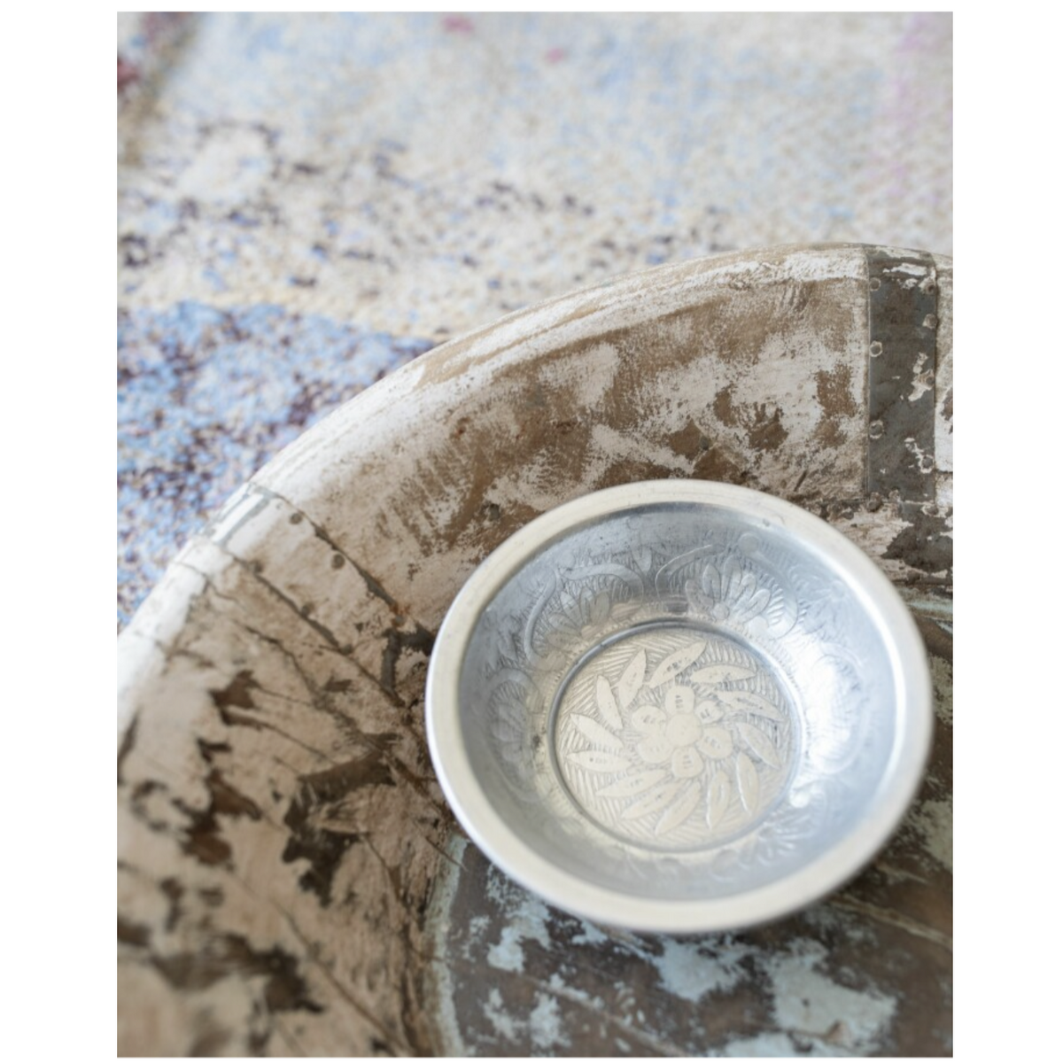 Handmade Assorted Tinklet Bowl 9cm  (5-piece pack) 