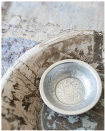 Handmade Assorted Tinklet Bowl 9cm  (5-piece pack) 