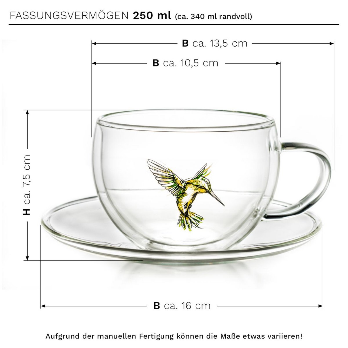 Creano Thermo-Tasse Hummi, 250ml, Grün