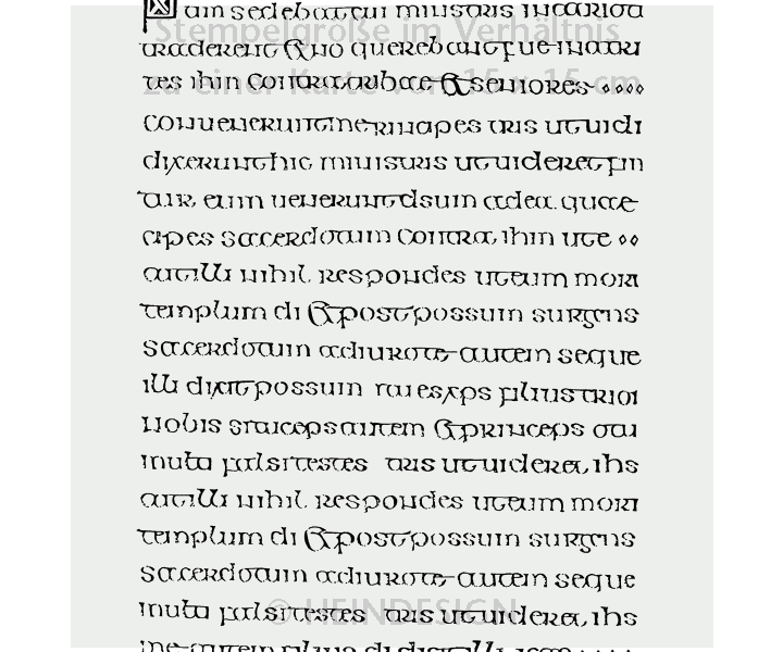 Timbre : Page du livre médiéval de Judi-Kin