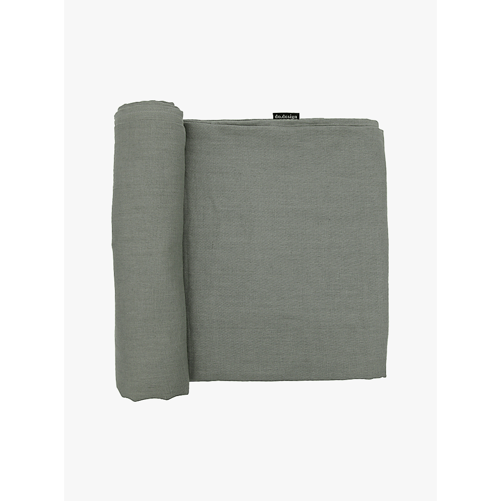 Hør dug Nordic Moss grøn (330x145 cm)