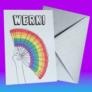 WERK! Wenskaart