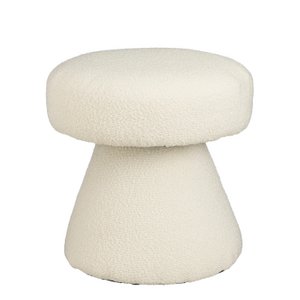 Pouf Pouffe Cremeweiß