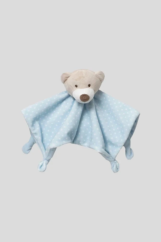 Baby blød plys dyne, bjørnehoved